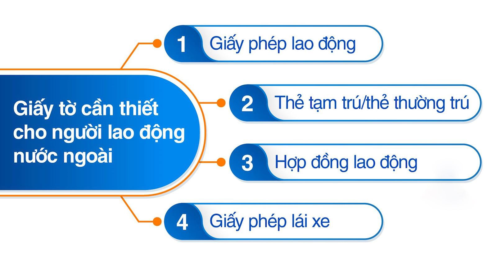 Các giấy tờ cần thiết cho người nước ngoài làm việc tại Việt Nam