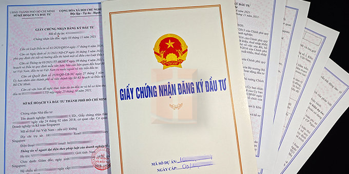 Hồ sơ xin cấp giấy phép đầu tư